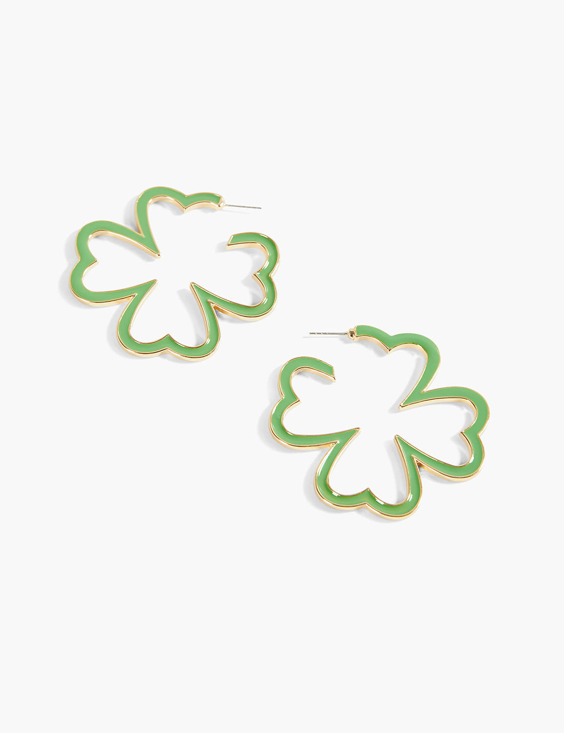 St. Patty's Day Clover Earring Product Image 1
