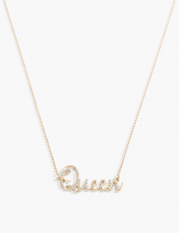 Pave Queen Necklace