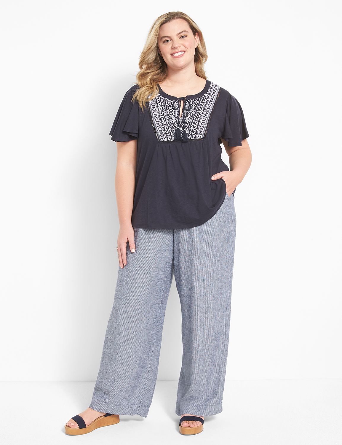 Short Extra Full Flutter Sleeve Not Product Image 3