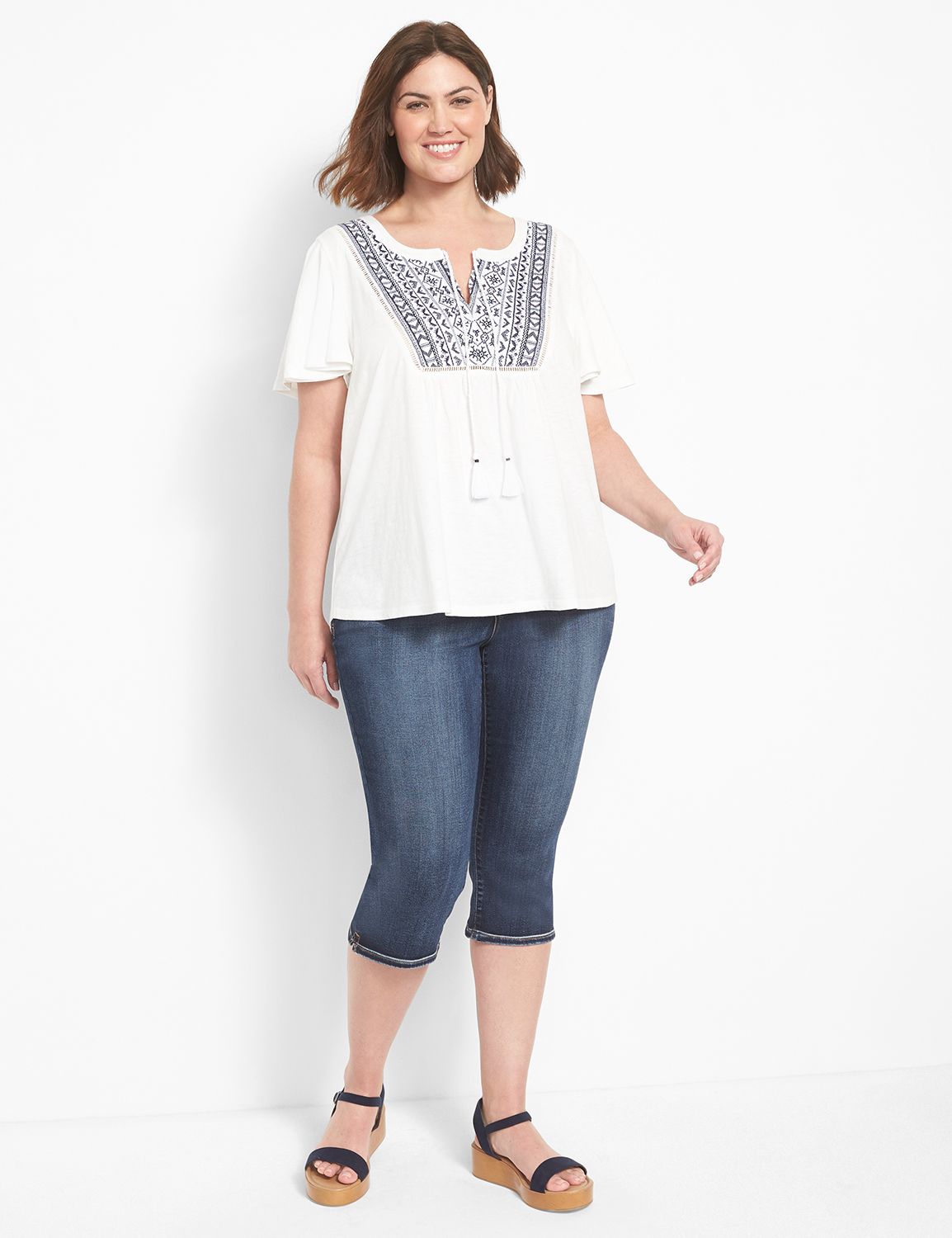 Short Extra Full Flutter Sleeve Not Product Image 3