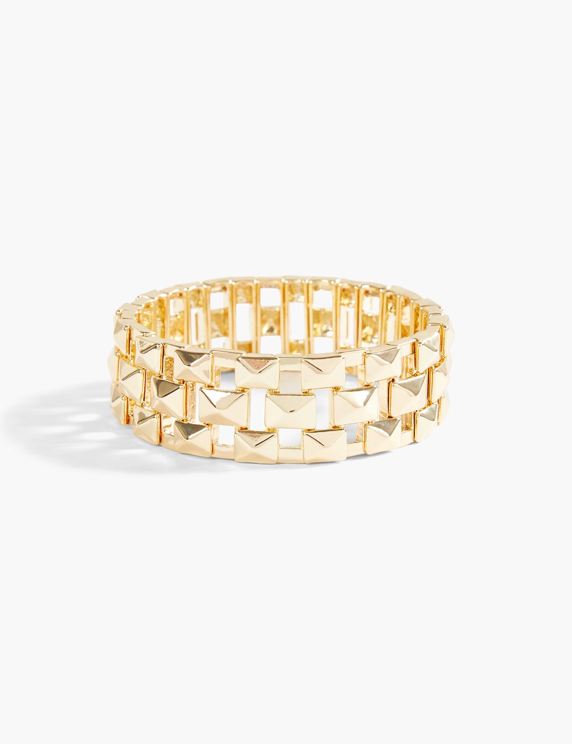 Watch Band Metal Stretch Bracelet Product Image 1