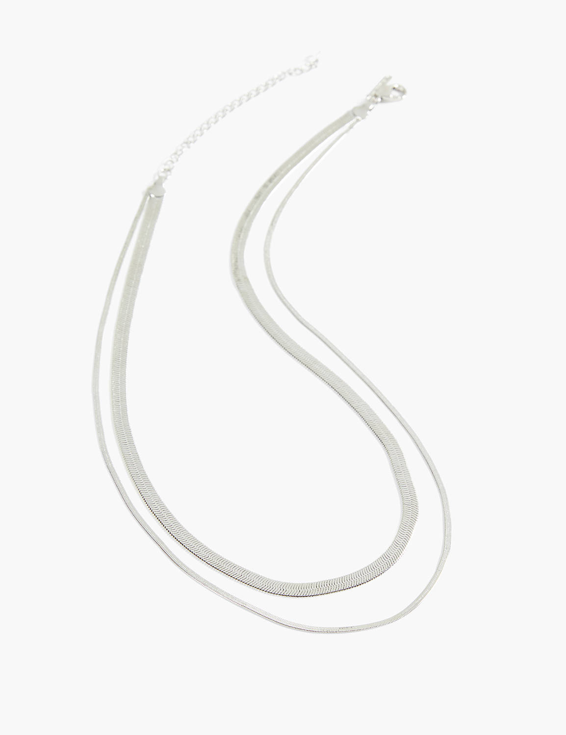 Herringbone Double Strand Necklace Product Image 1