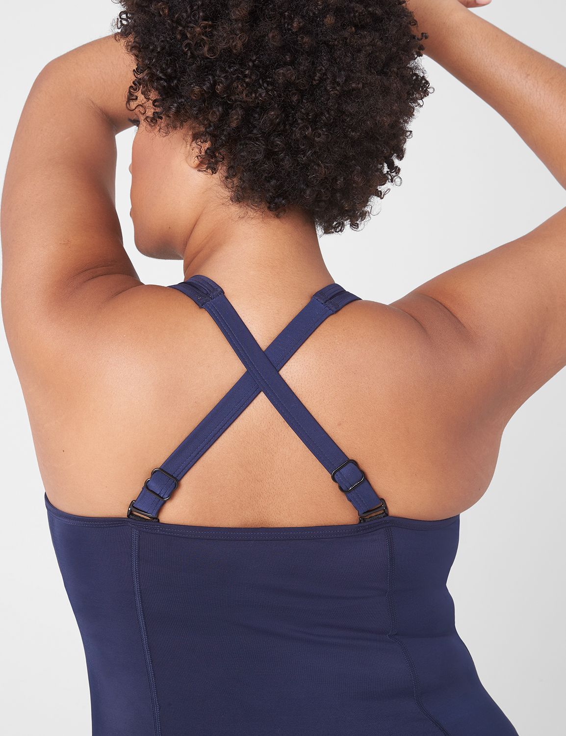 LIVI Swim No-Wire Front-Zip One-Piece | LaneBryant