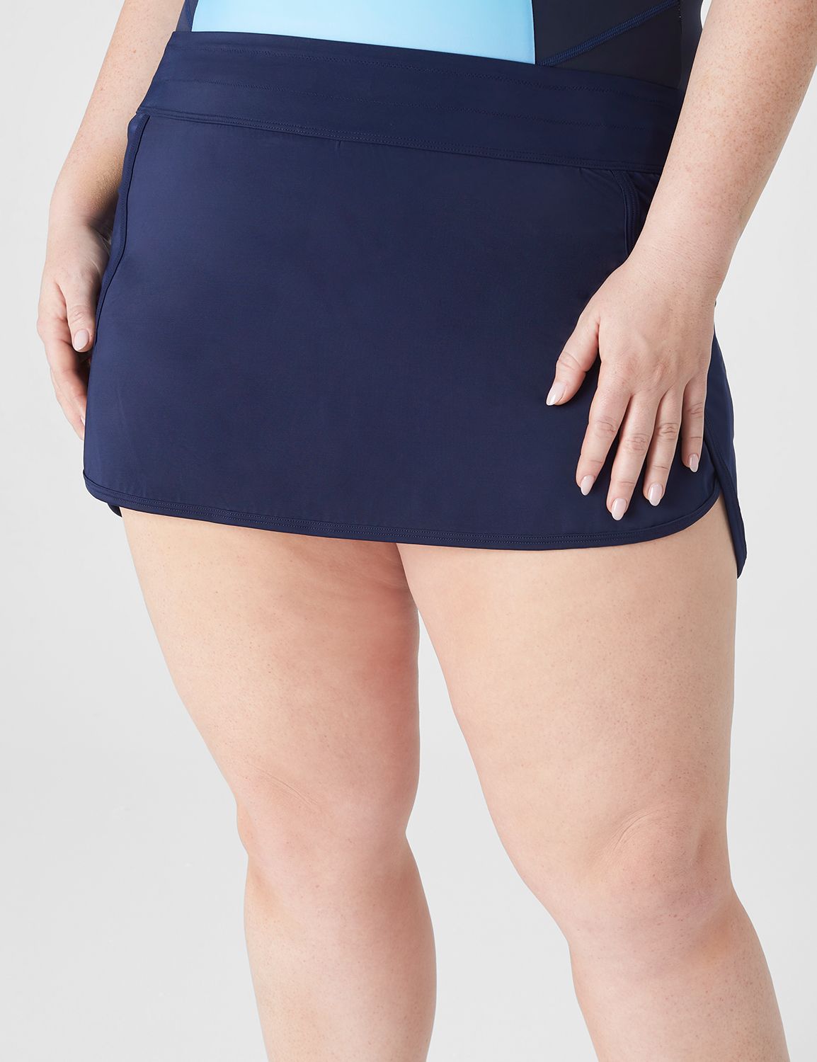 LIVI Swim Skirt w Brief S 1126951 LaneBryant