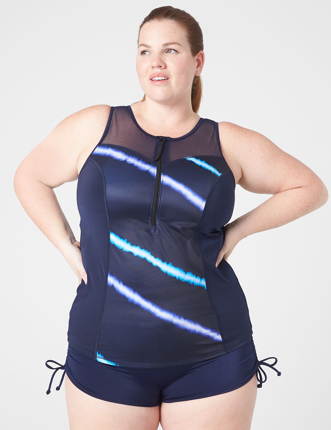 Lane bryant 2024 swim shorts