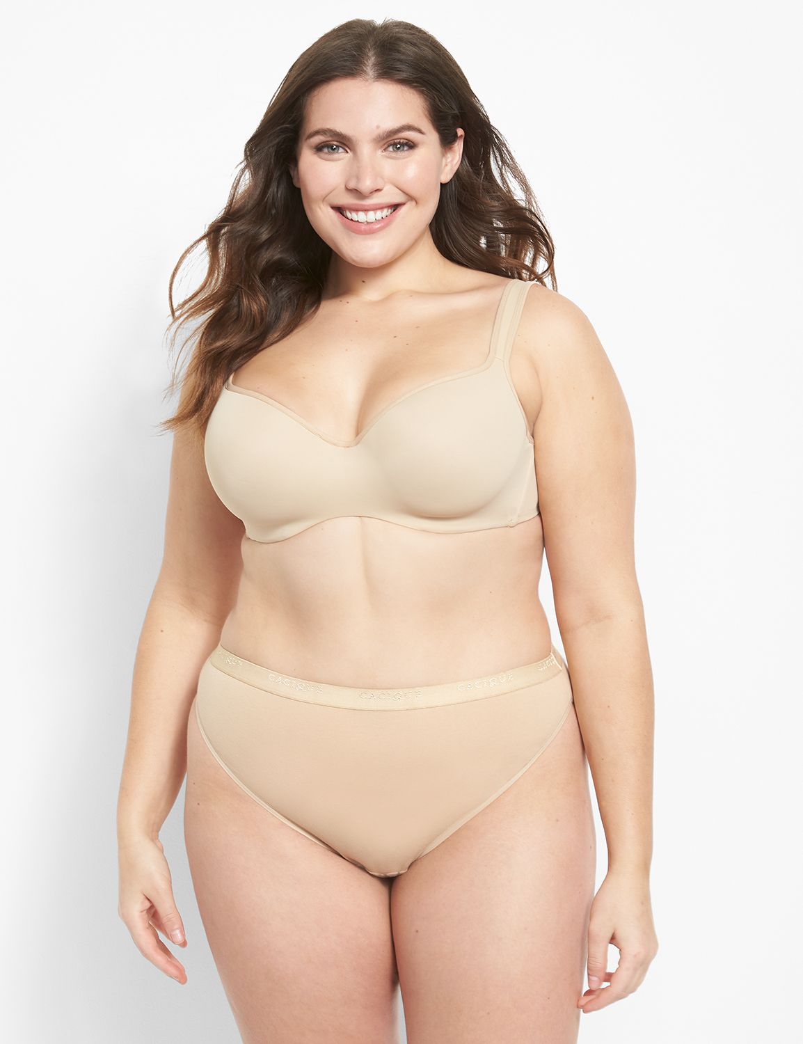Cotton Tailored French Cut Brief 1124405-T:Cafe Mocha LBS 2365:26/28 Product Image 1