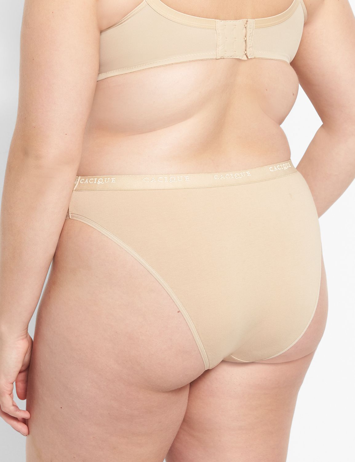 Cotton Tailored French Cut Brief 1124405-T:Cafe Mocha LBS 2365:26/28 Product Image 2