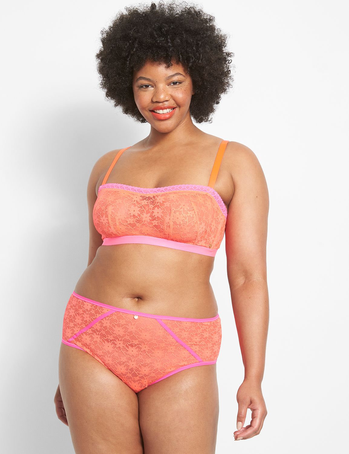 All Over Lace Unlined Underwire Ban Product Image 1
