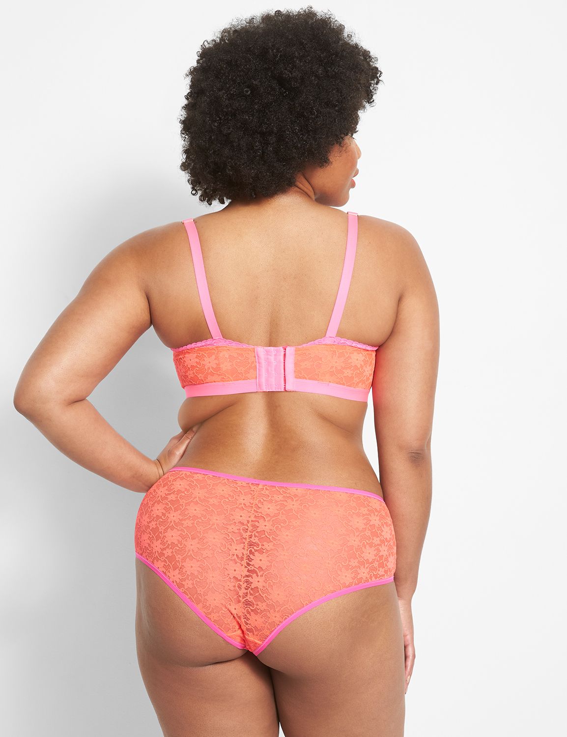 All Over Lace Unlined Underwire Ban Product Image 2