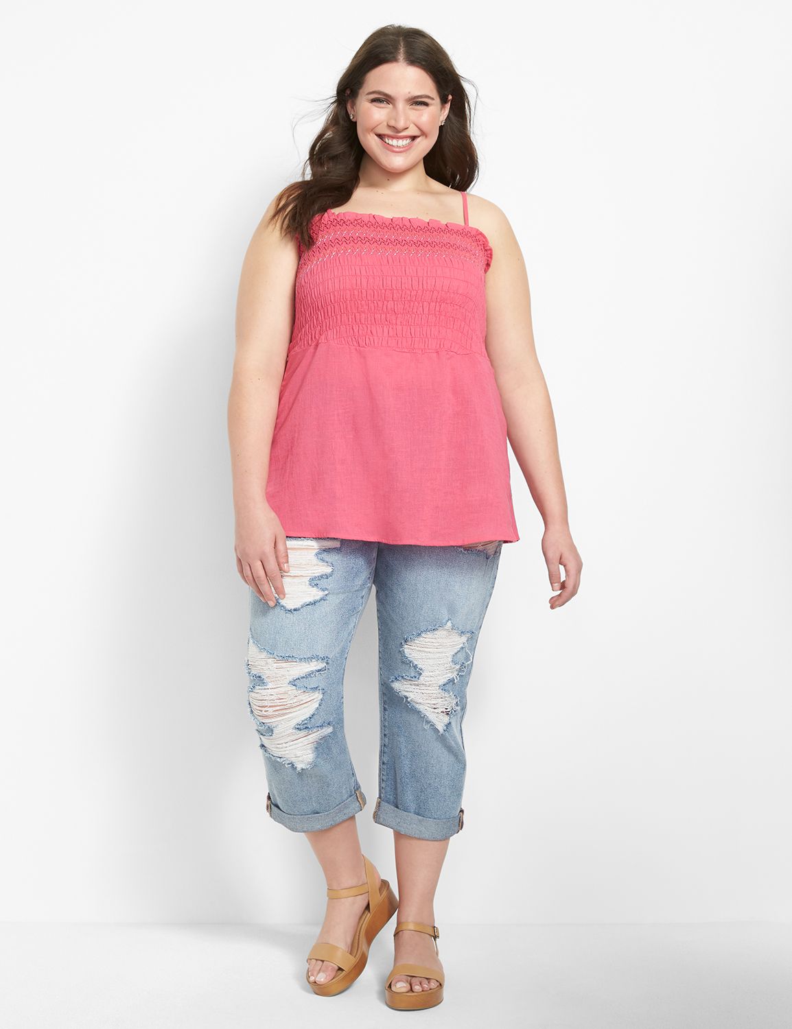 BOYFRIEND CAPRI 23"- VERGARA WASH W Product Image 3