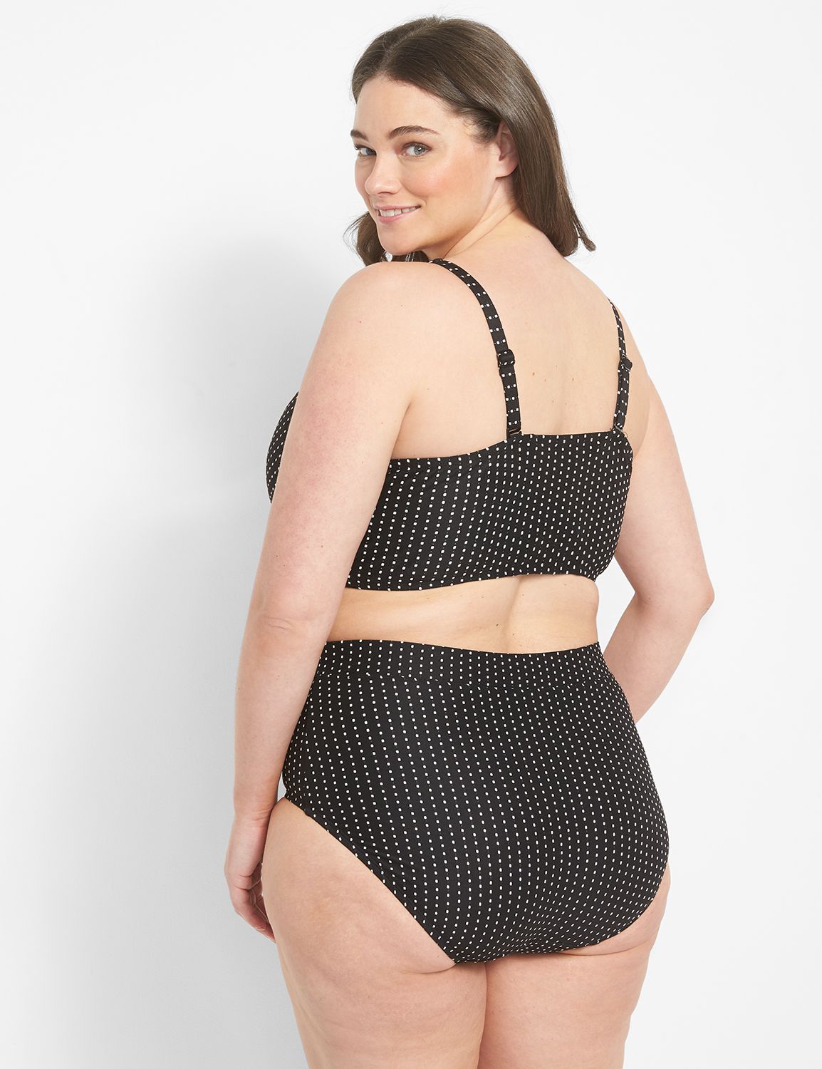 Plunge Underwire Swim Bikini Top | LaneBryant