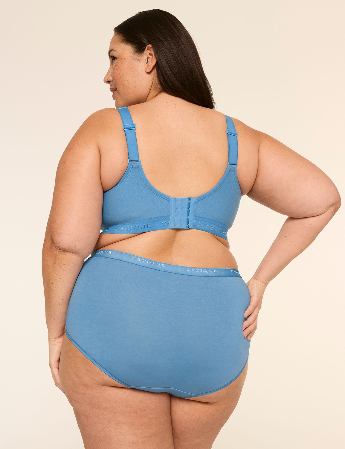 Cotton Lightly Lined Full Coverage No-Wire Bra