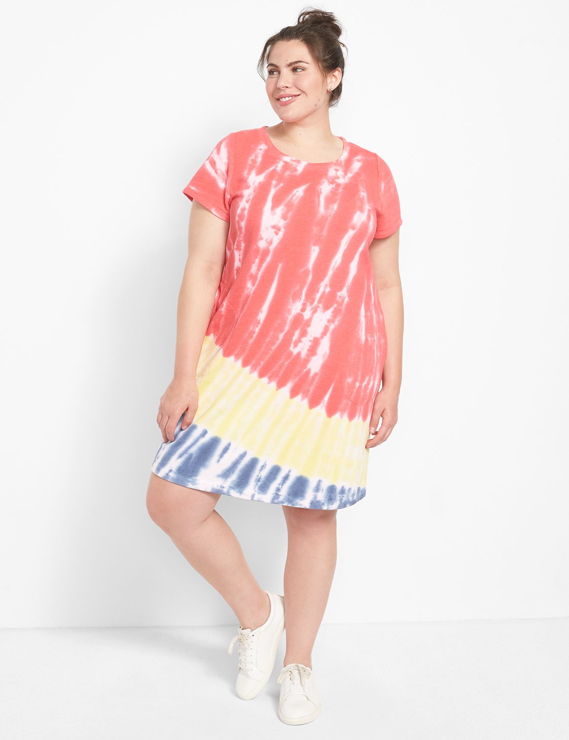 Lane bryant 2024 tie dye dress