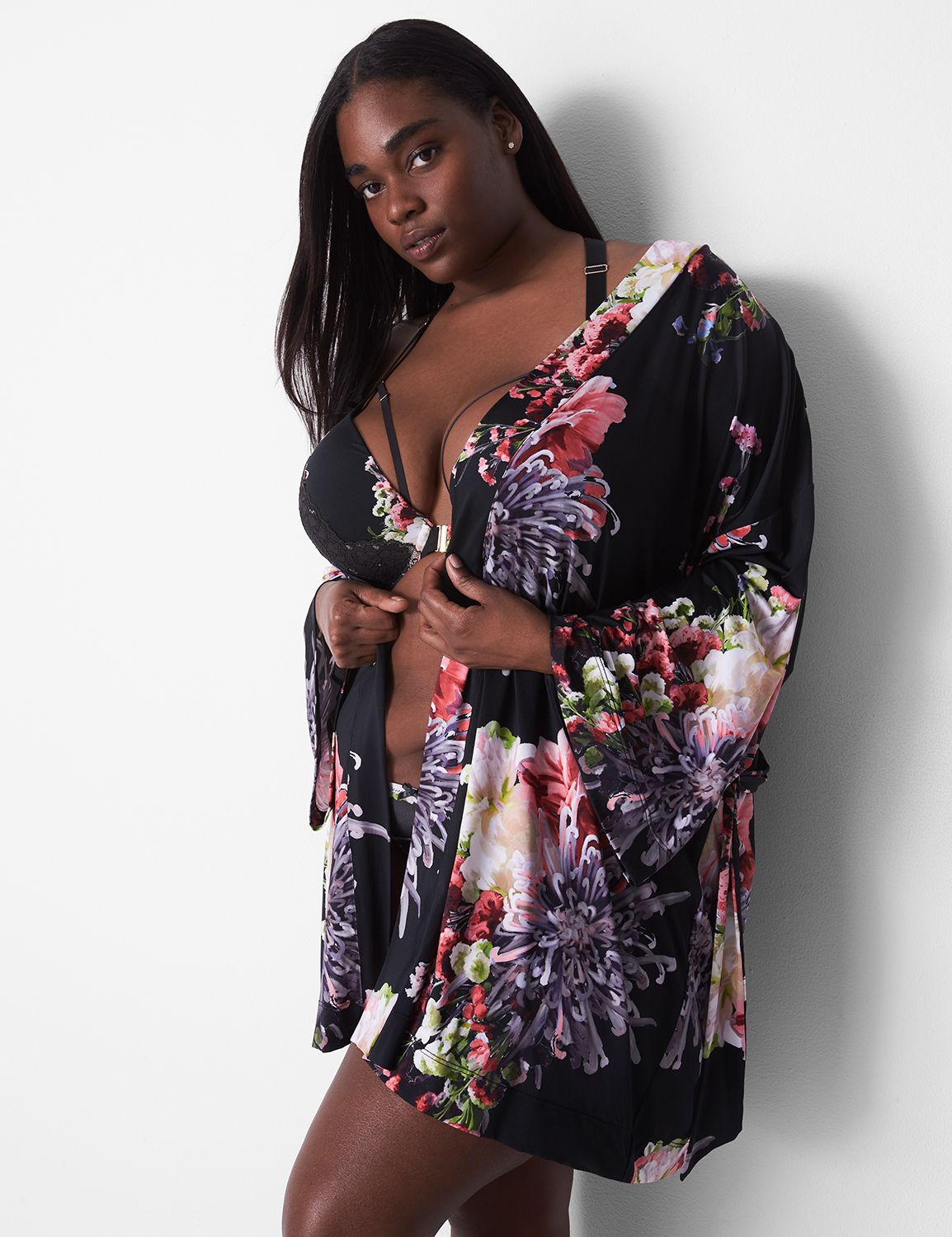 Floral & Lace Kimono  5 Colors – Hipster Row