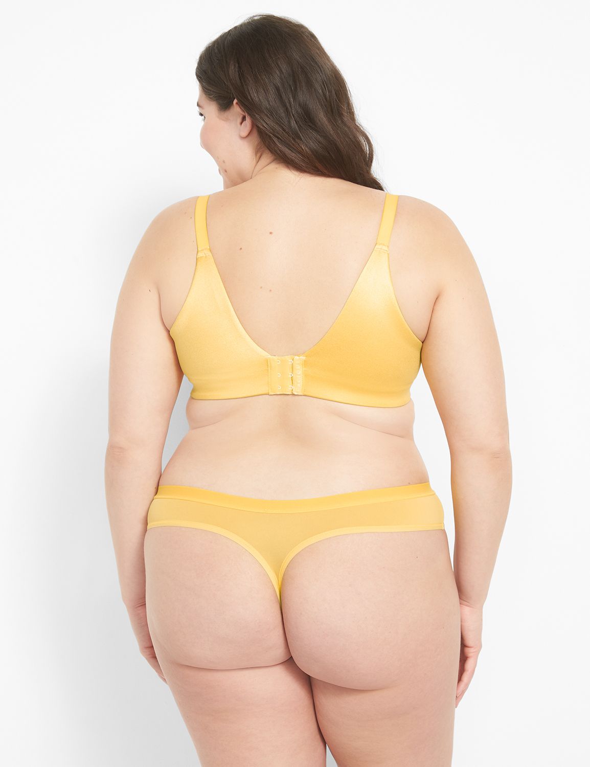 Mrat Clearance Plus Size Bras with Back Coverage Clearance Womens Solid  Color Comfortable Hollow Out Perspective Bra Underwear No Underwire Sports  Bra Swimsuit Tops L_22 Yellow L 