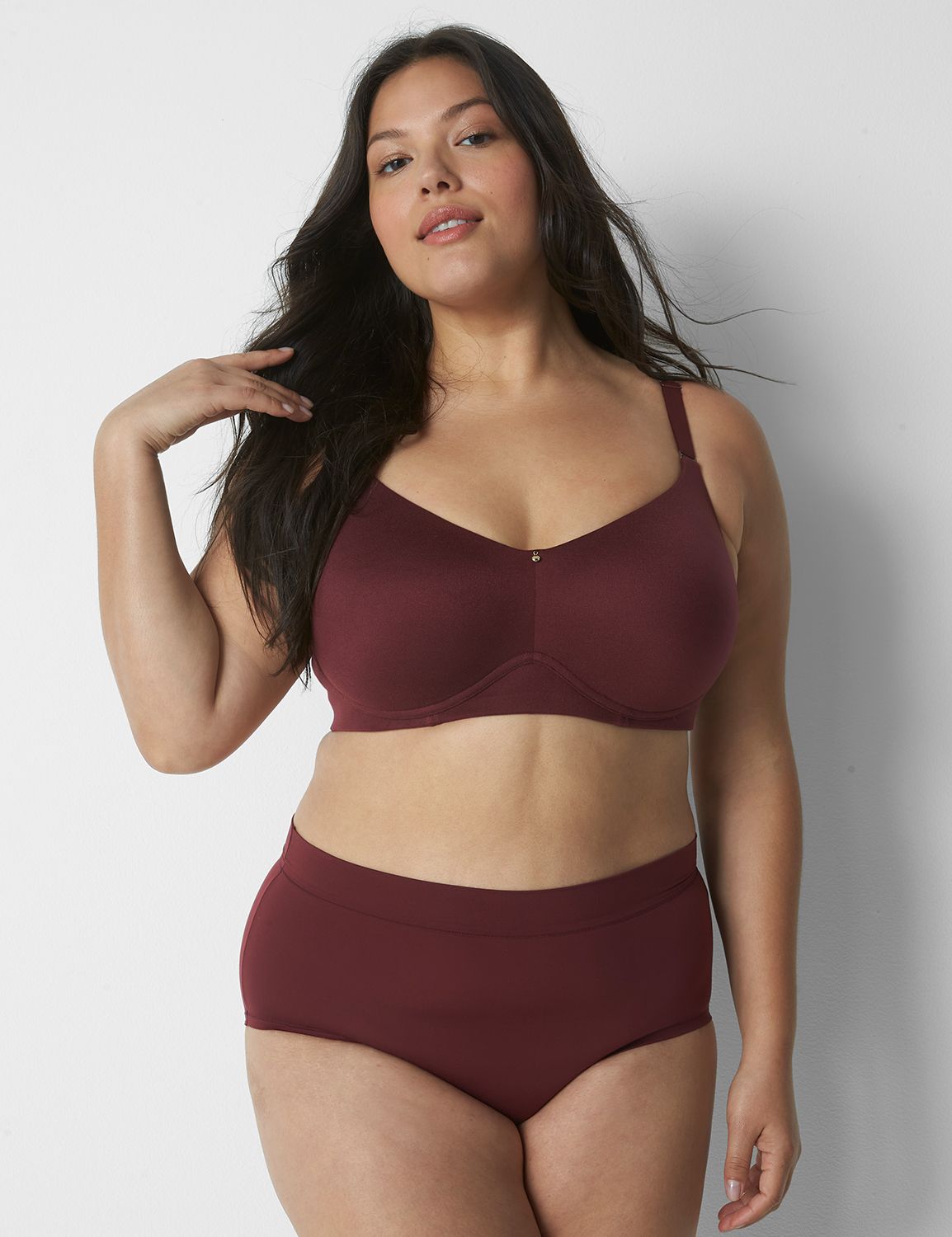 Invisible Backsmoother Lightly Lined Full Coverage NoWire Bra LaneBryant