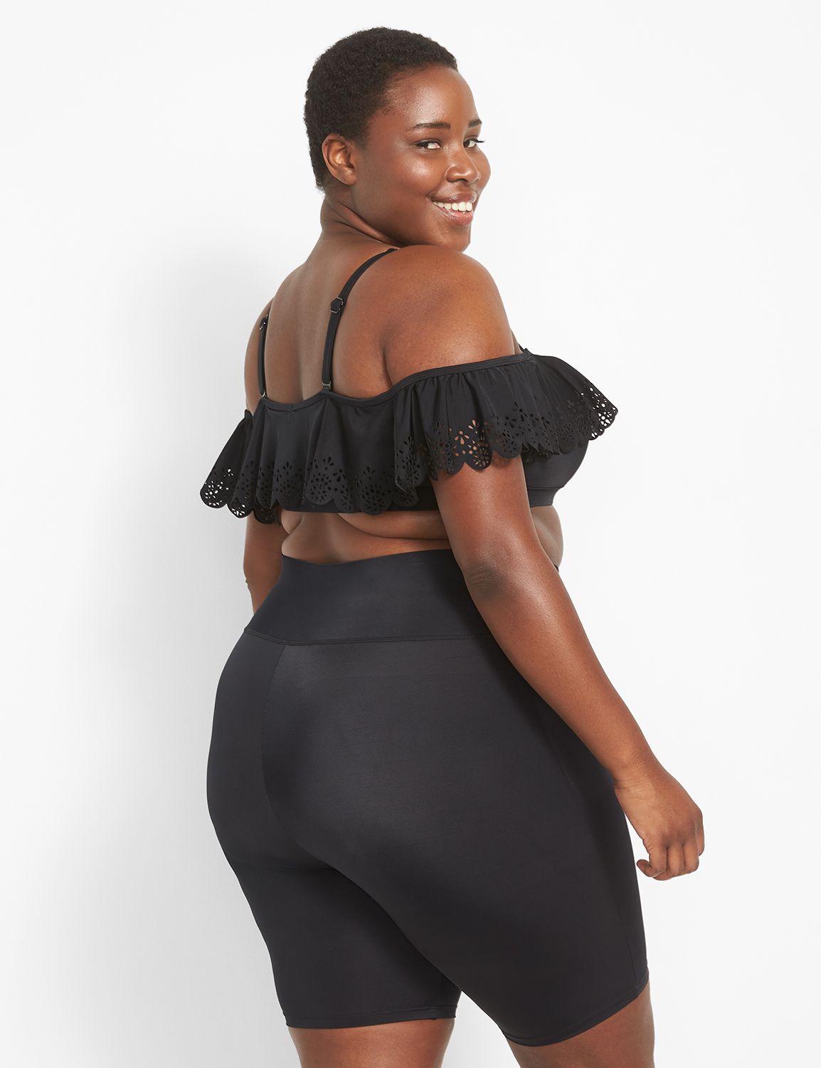 Swim bike shorts online plus size