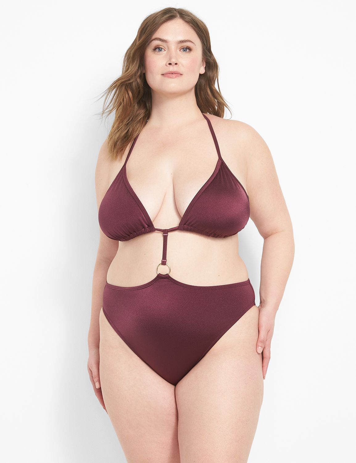 NW String Bikini One Piece 1126162 LaneBryant