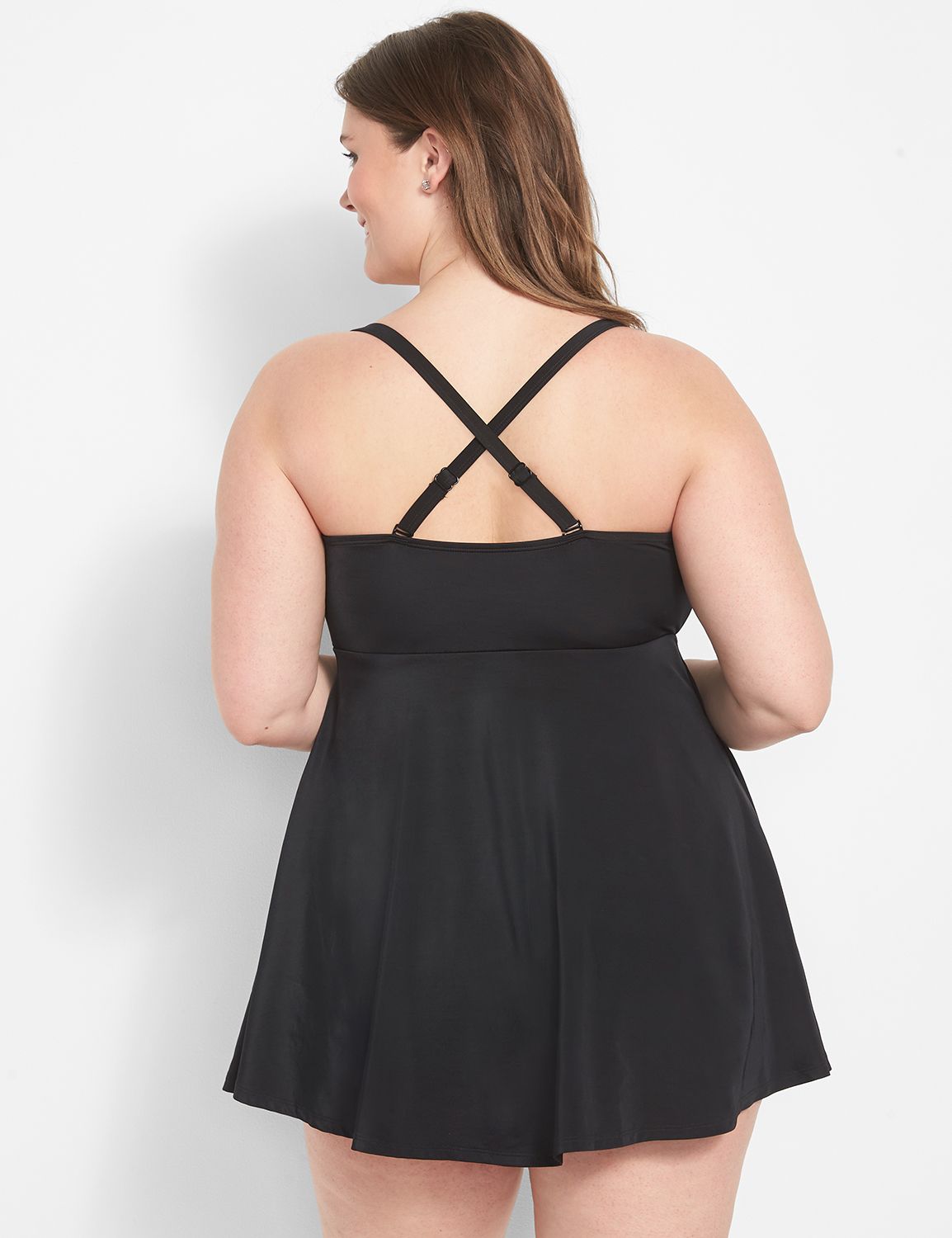 Lane bryant 2025 swim dress