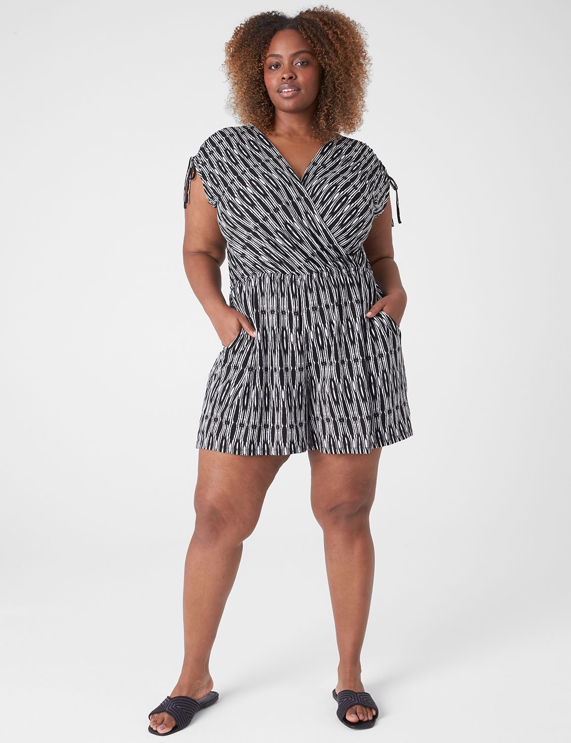 Lane bryant cheap swim romper