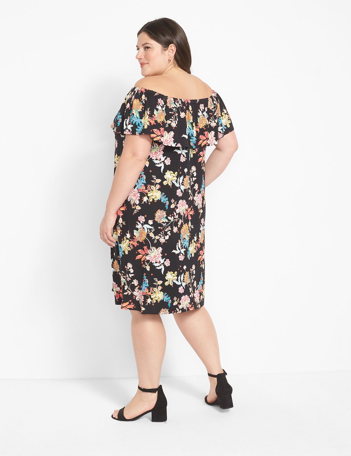 Four Way Off The Shoulder A Line Dr Product Image 2