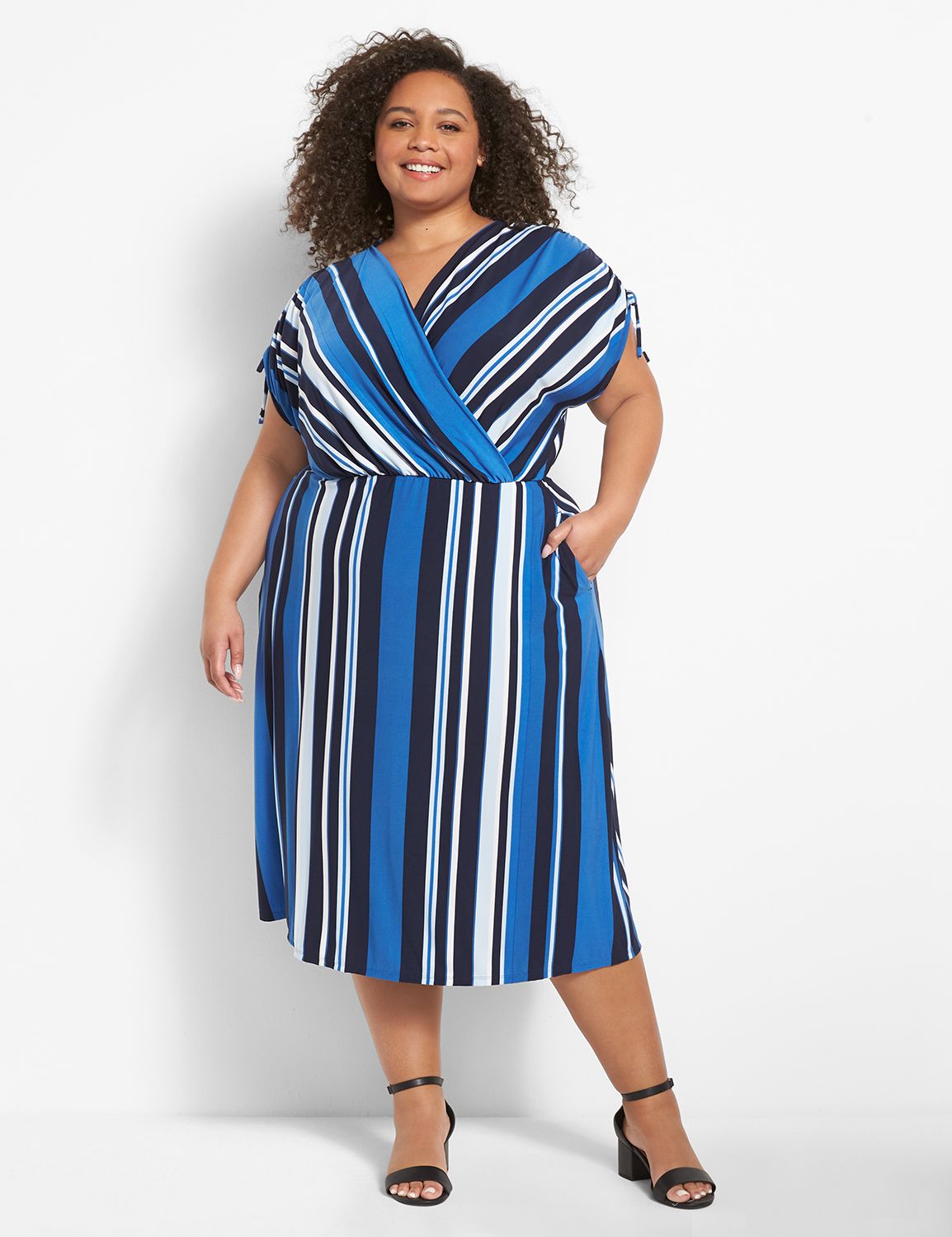 knee length dresses for ladies Short Sleeve Ruched Midi Bodycon Dress FSP19054