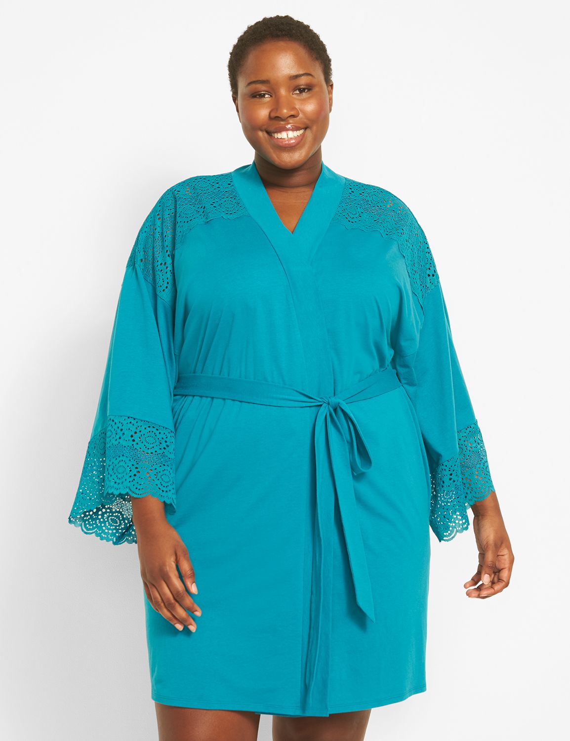 Lane bryant kimono dress sale