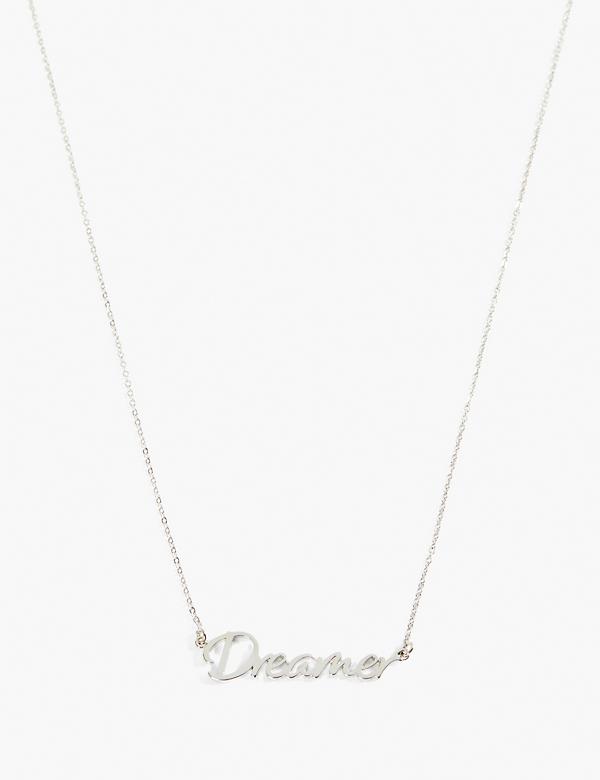Dreamer Script Necklace