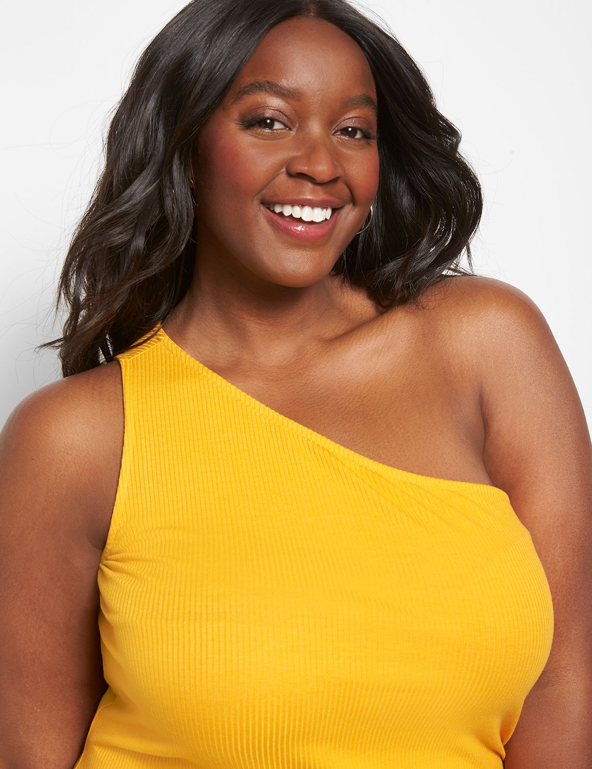 Sleeveless One Shoulder Side Ruched Product Image 3