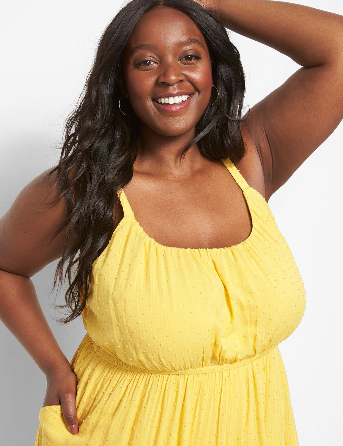 Lane bryant clearance yellow dress