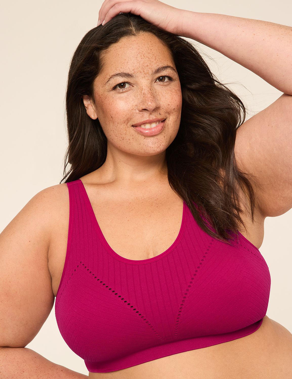 Seamless Ribbed Bralette 1126201 | LaneBryant