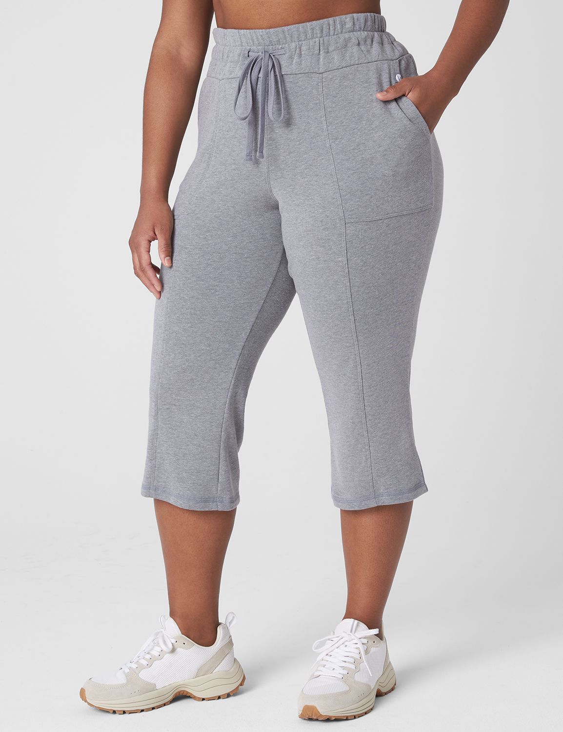 French terry capri on sale pants