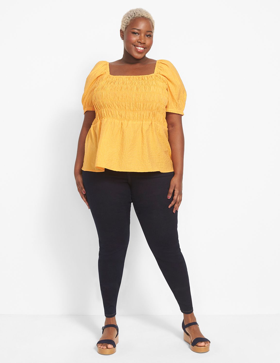 Lane bryant best sale peplum tops