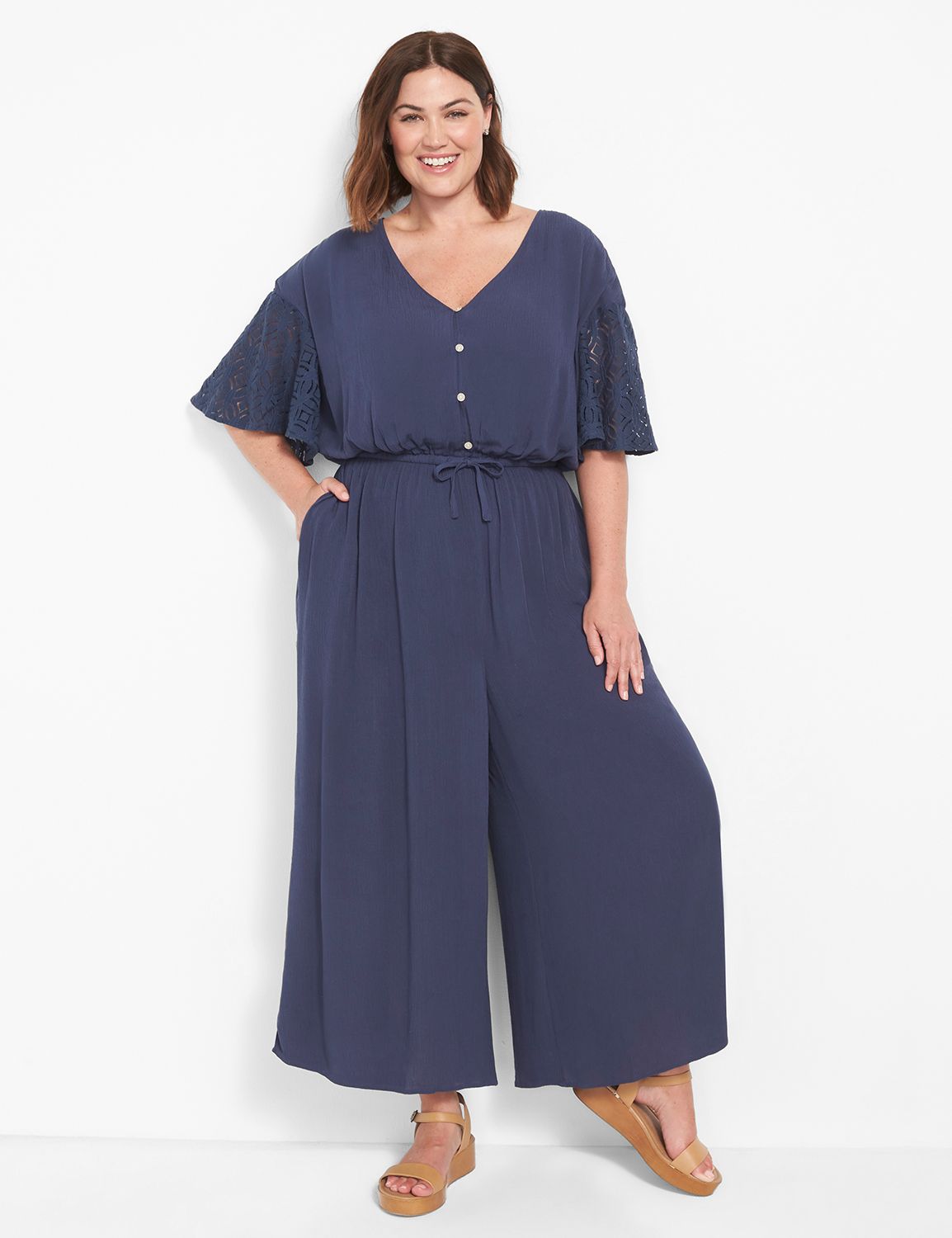 Lane bryant dressy store jumpsuits