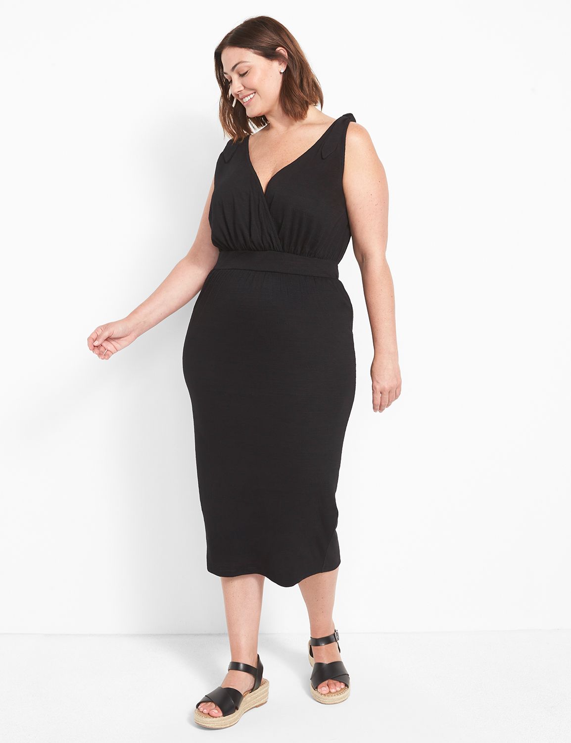 Lane bryant discount faux wrap dress