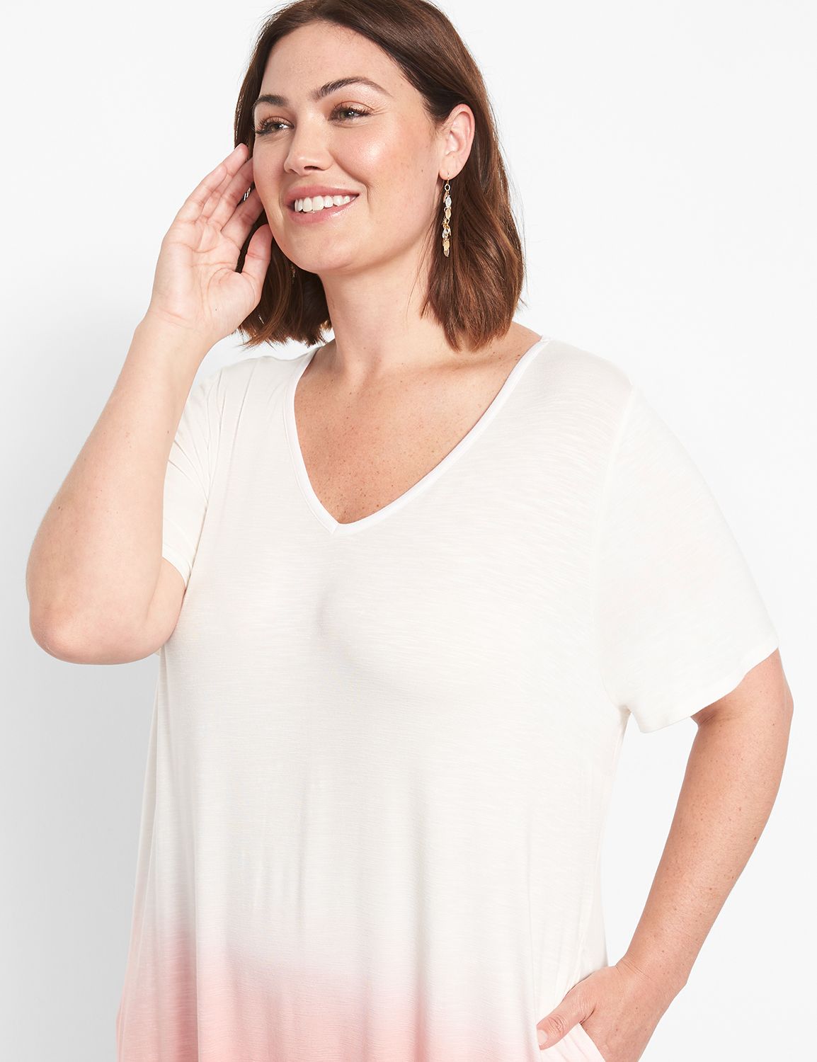 Lane bryant shop t shirt dress