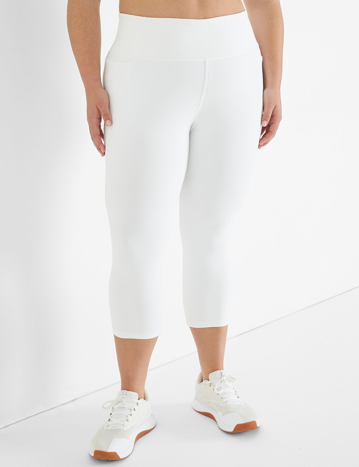 Lane bryant sale white leggings