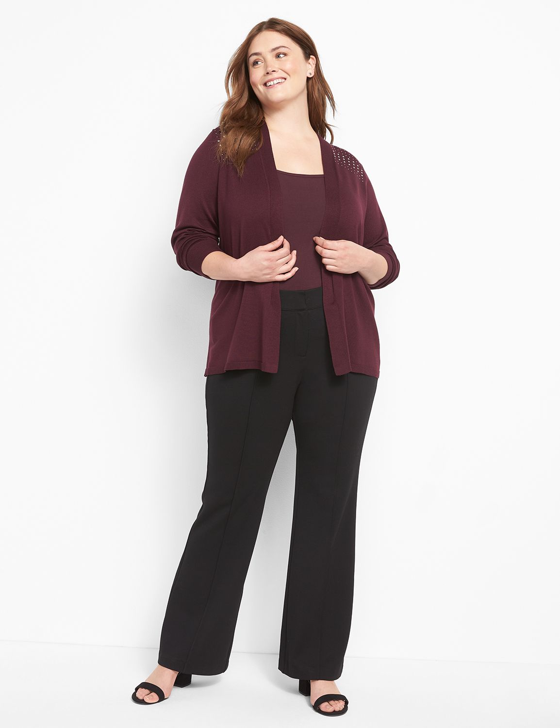 Signature Fit Flare Pant - Ponte