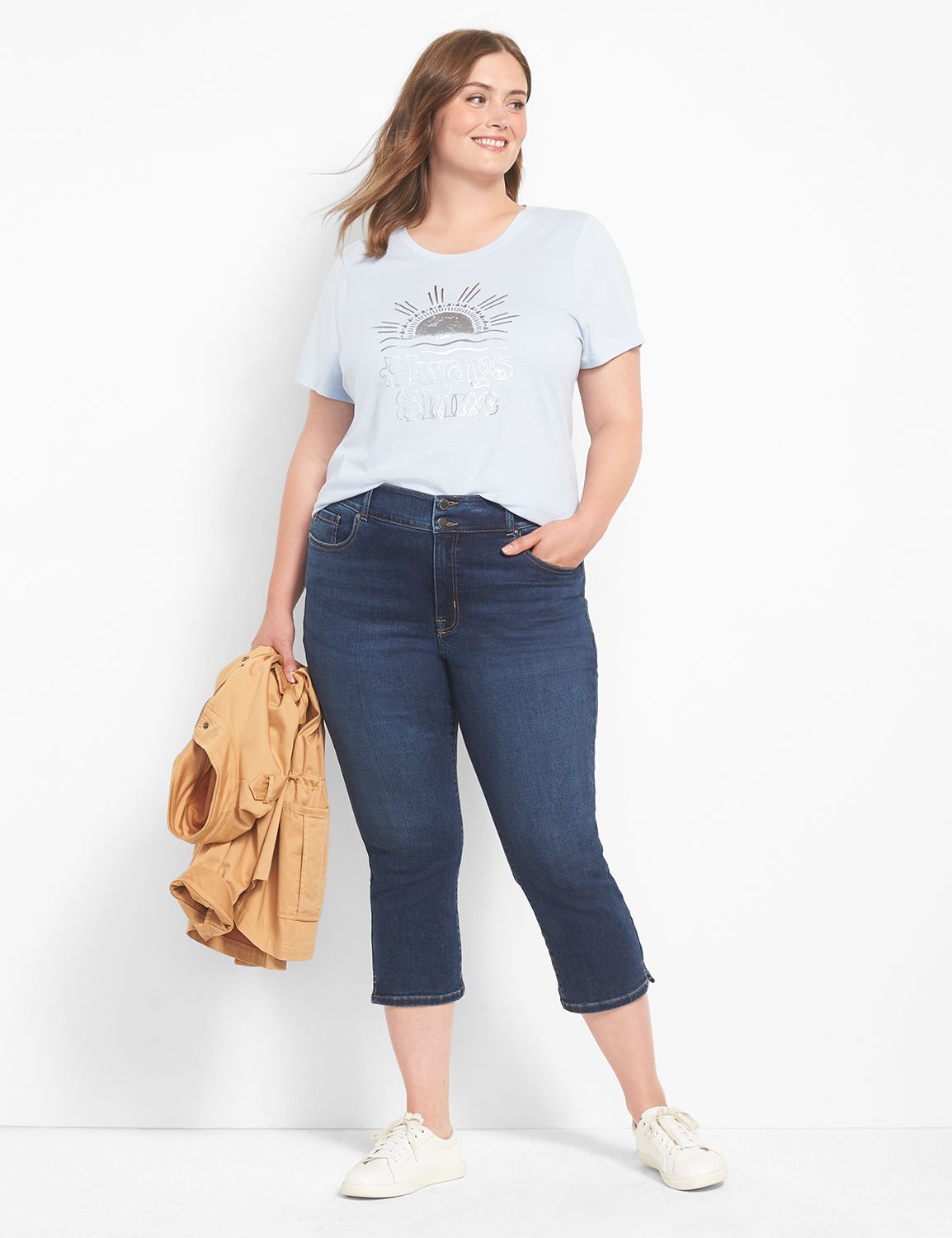 SS Crew Neck Straight Hem Tee Graph Product Image 3