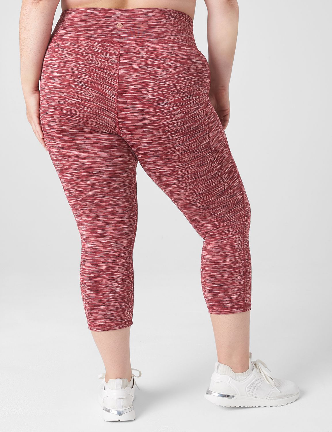 Livi High Rise Capri Legging Space LaneBryant