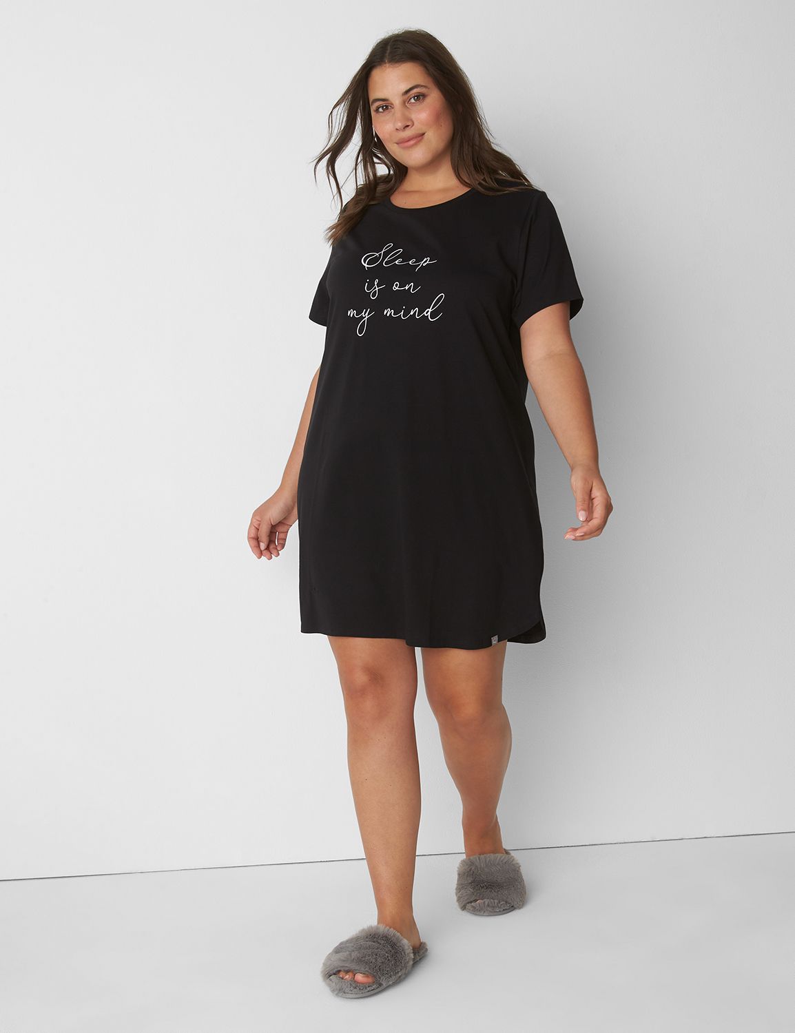Comfy Cotton Sleepshirt LaneBryant