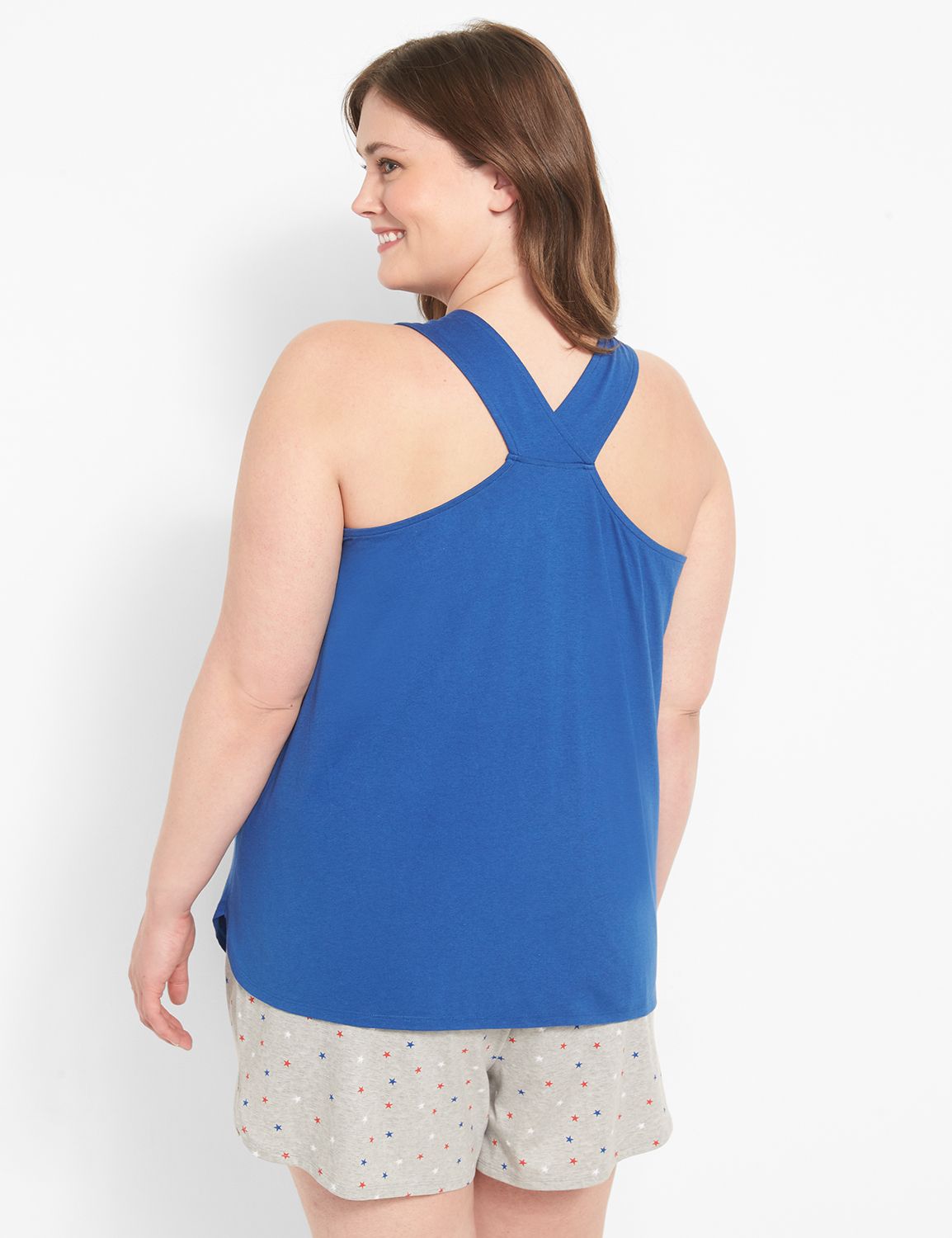 Knit Tank and Short PJ Set 1125968 LaneBryant