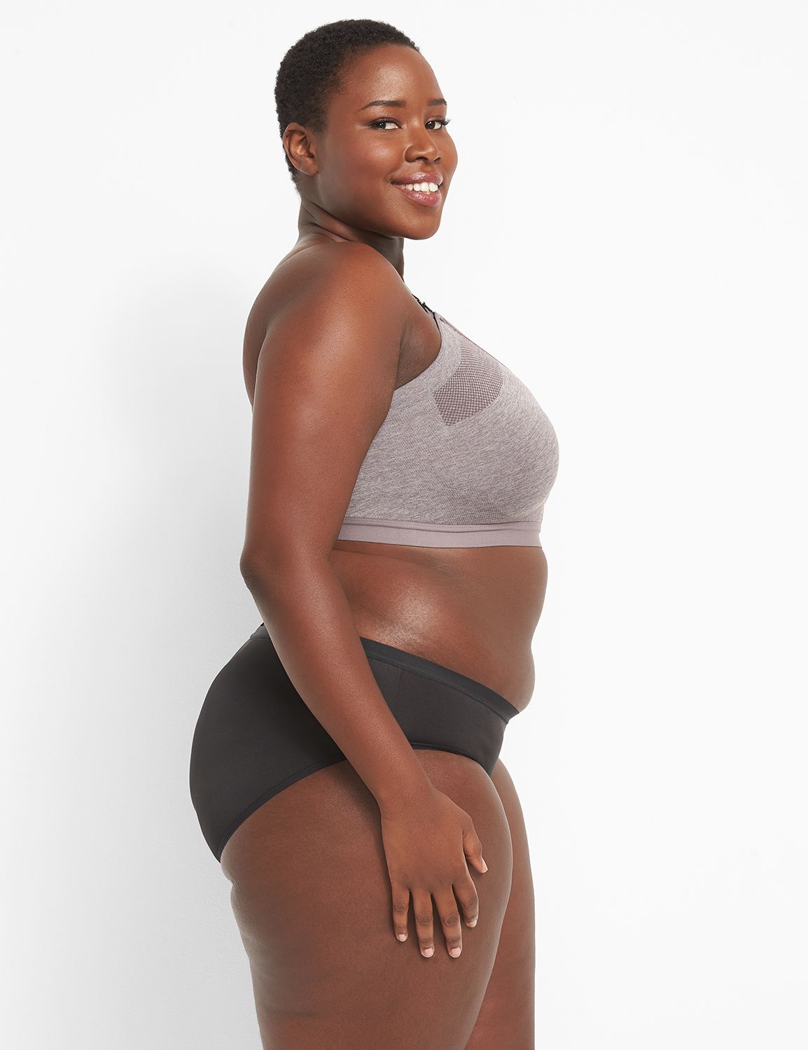 Seamless LL Nursing Bra-Marl 112631 Product Image 3