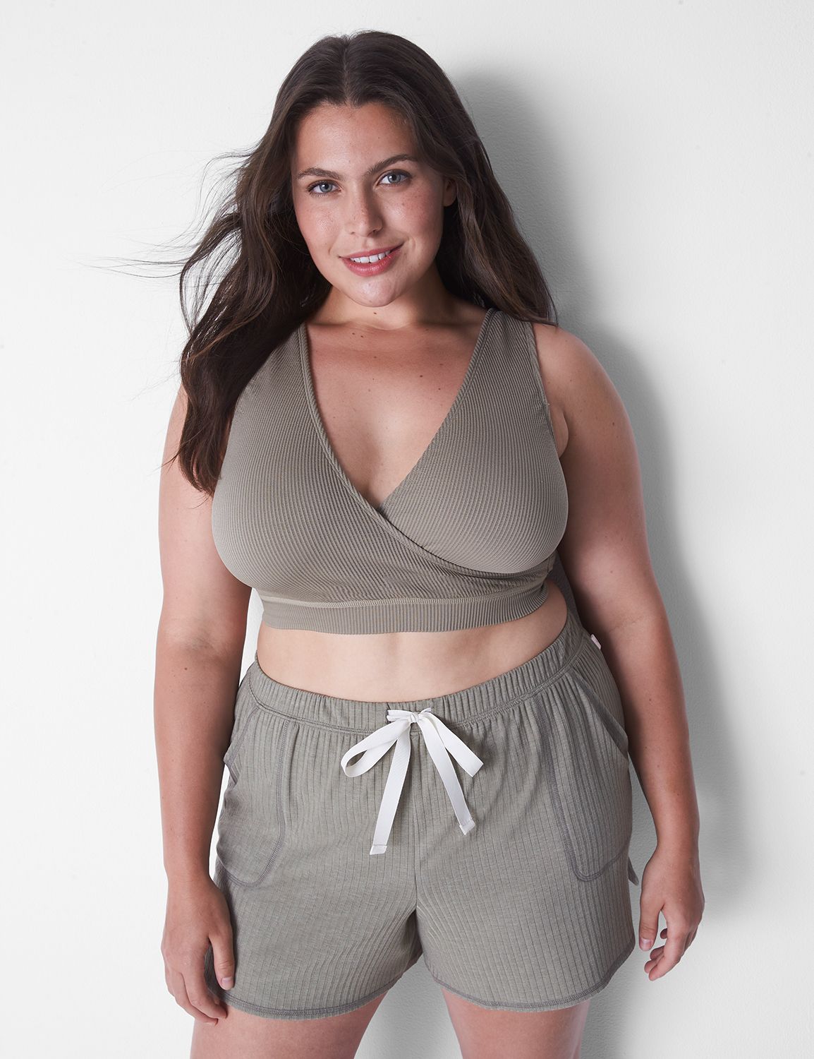 Bralette Seamless Scoop Back Wrap R Product Image 1