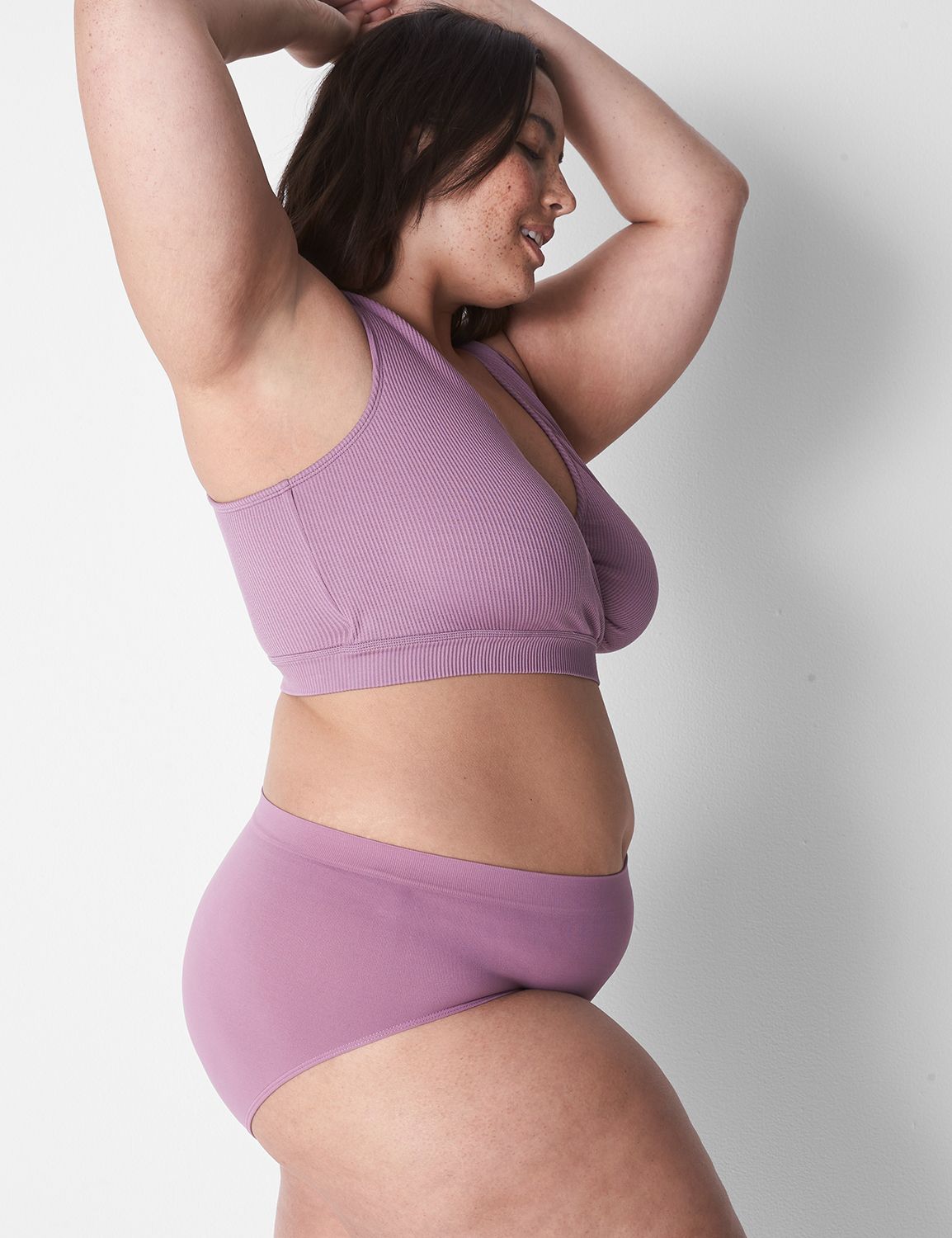 Bralette Seamless Scoop Back Wrap R