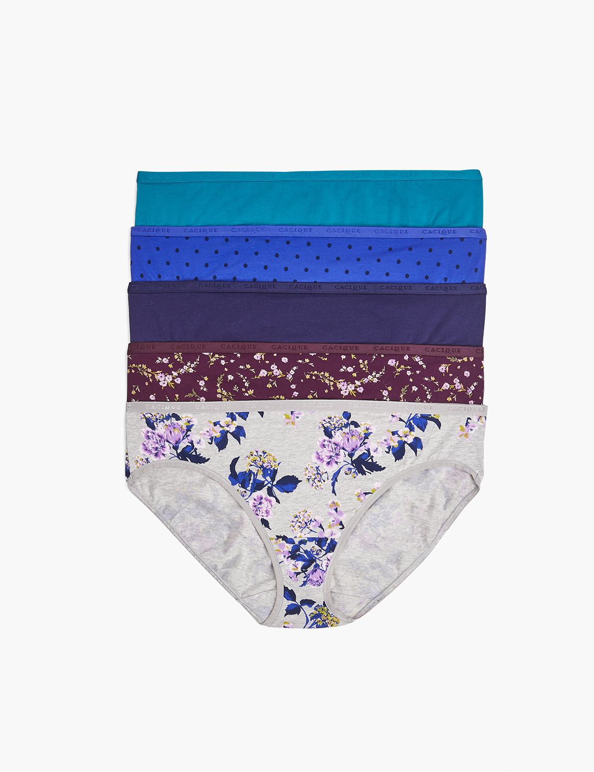 PANTY PACK Cotton Hipsters Tailored LaneBryant