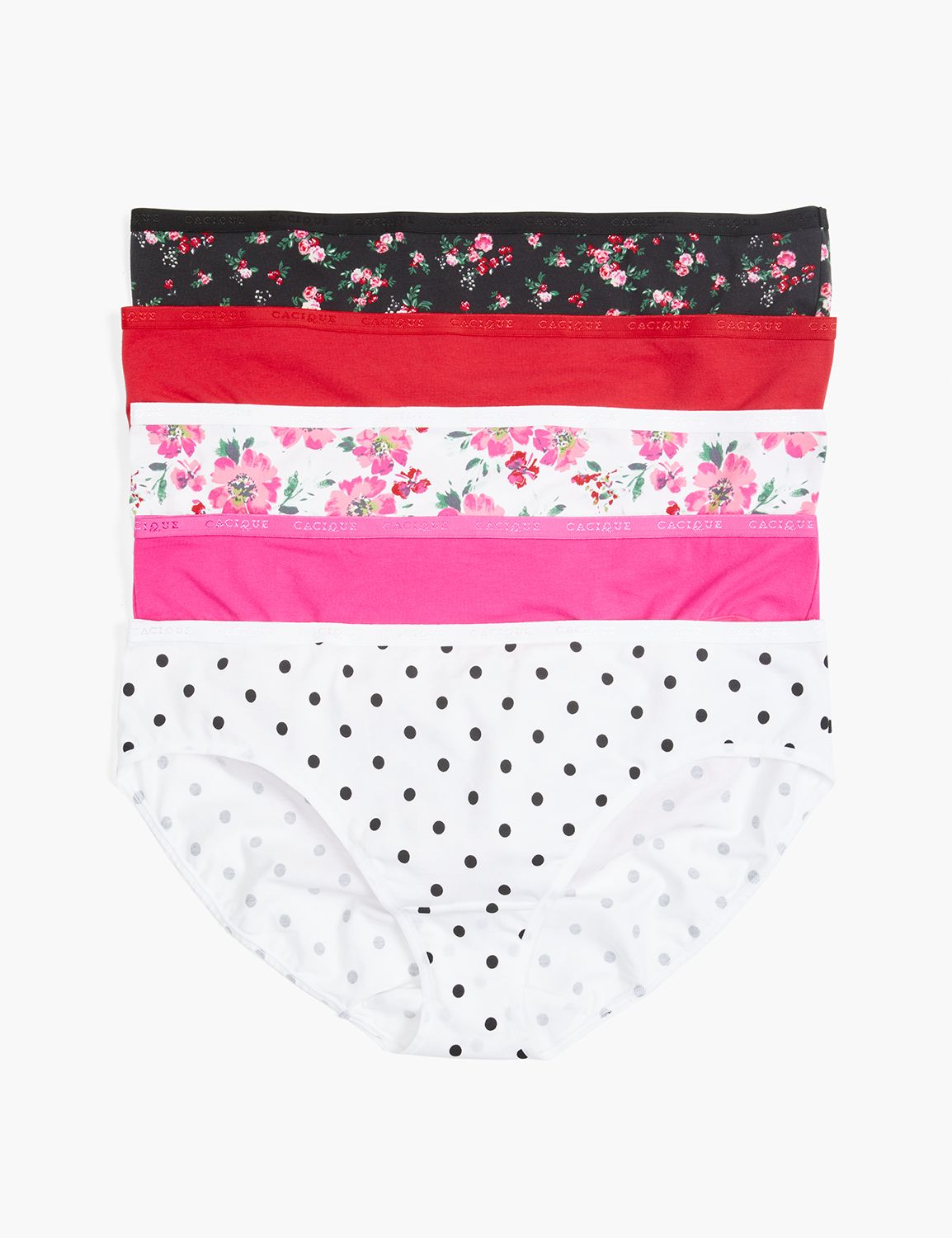 PANTY PACK Cotton Hipsters Tailored LaneBryant