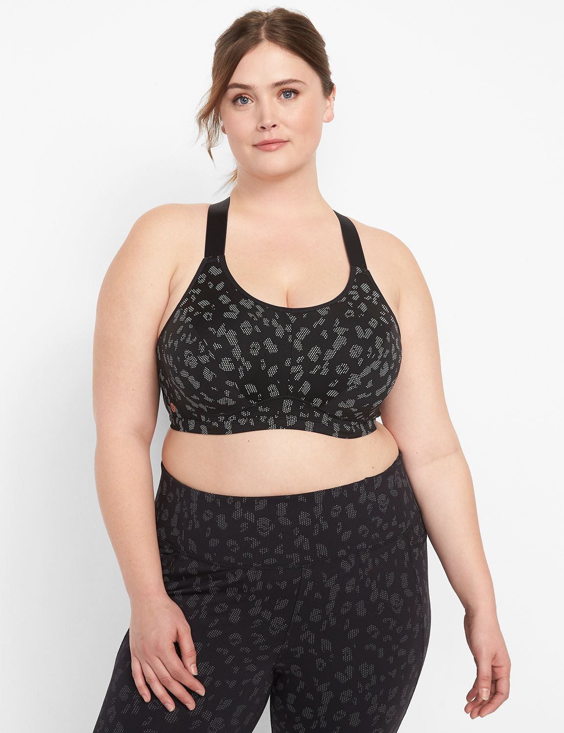 Superfit Hero Women's Plus Size Superhold Sports Bra Black Xl : Target