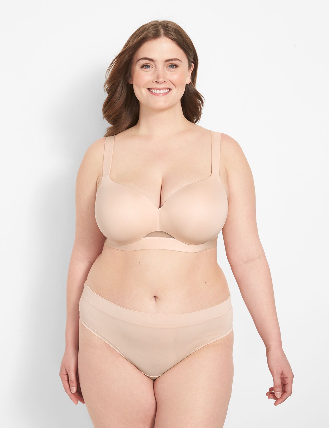 Smooth Lightly Lined Balconette Bra