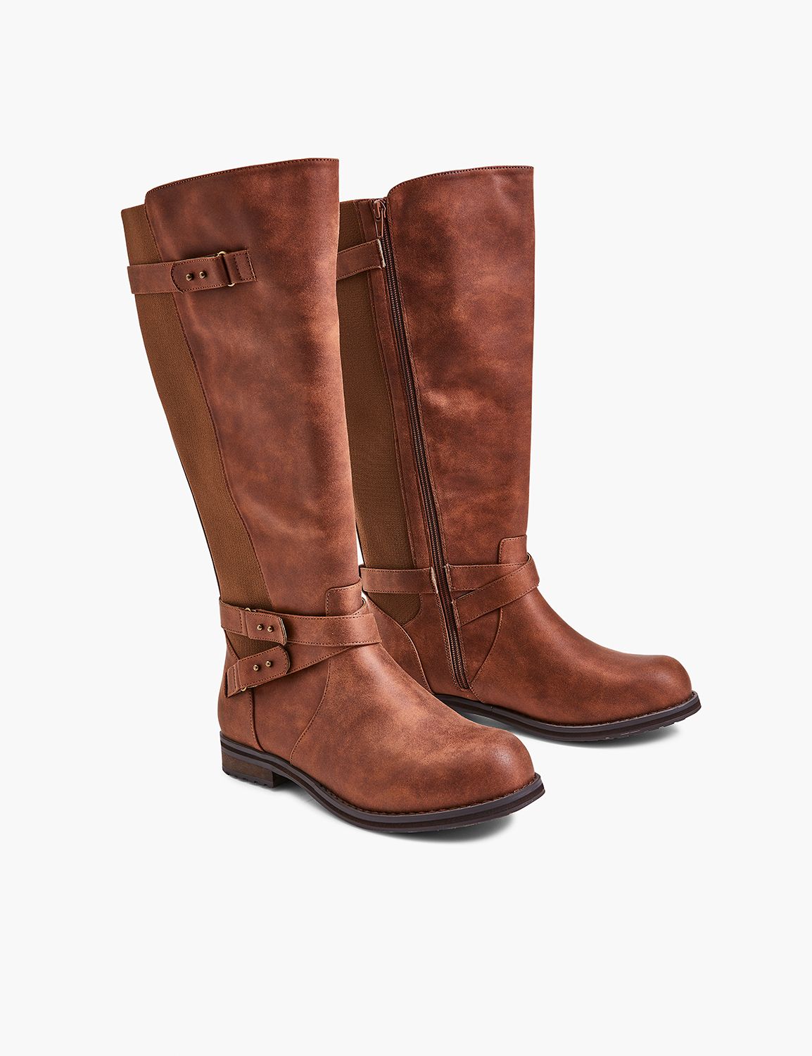 Lane bryant brown outlet boots